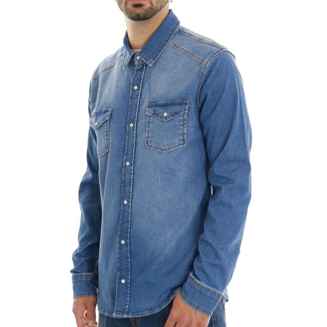 CAMICIA DEAN PONT DENIM - Mad Fashion | img vers.650x/